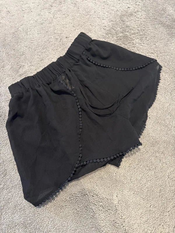Boohoo Black beach shirts