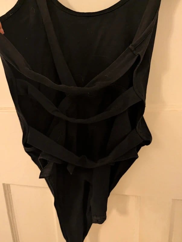 ASOS Black Strappy Bodysuit