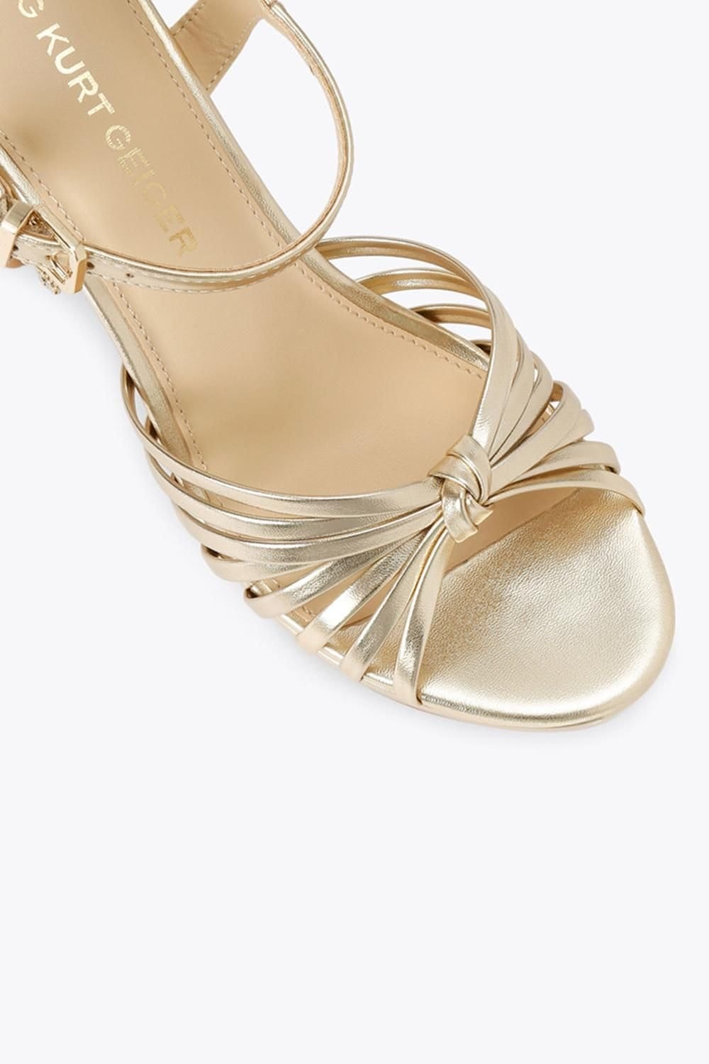 KG Kurt Geiger KG Kurt Geiger Women's 'Signal Platform' Heels in Gold - 4