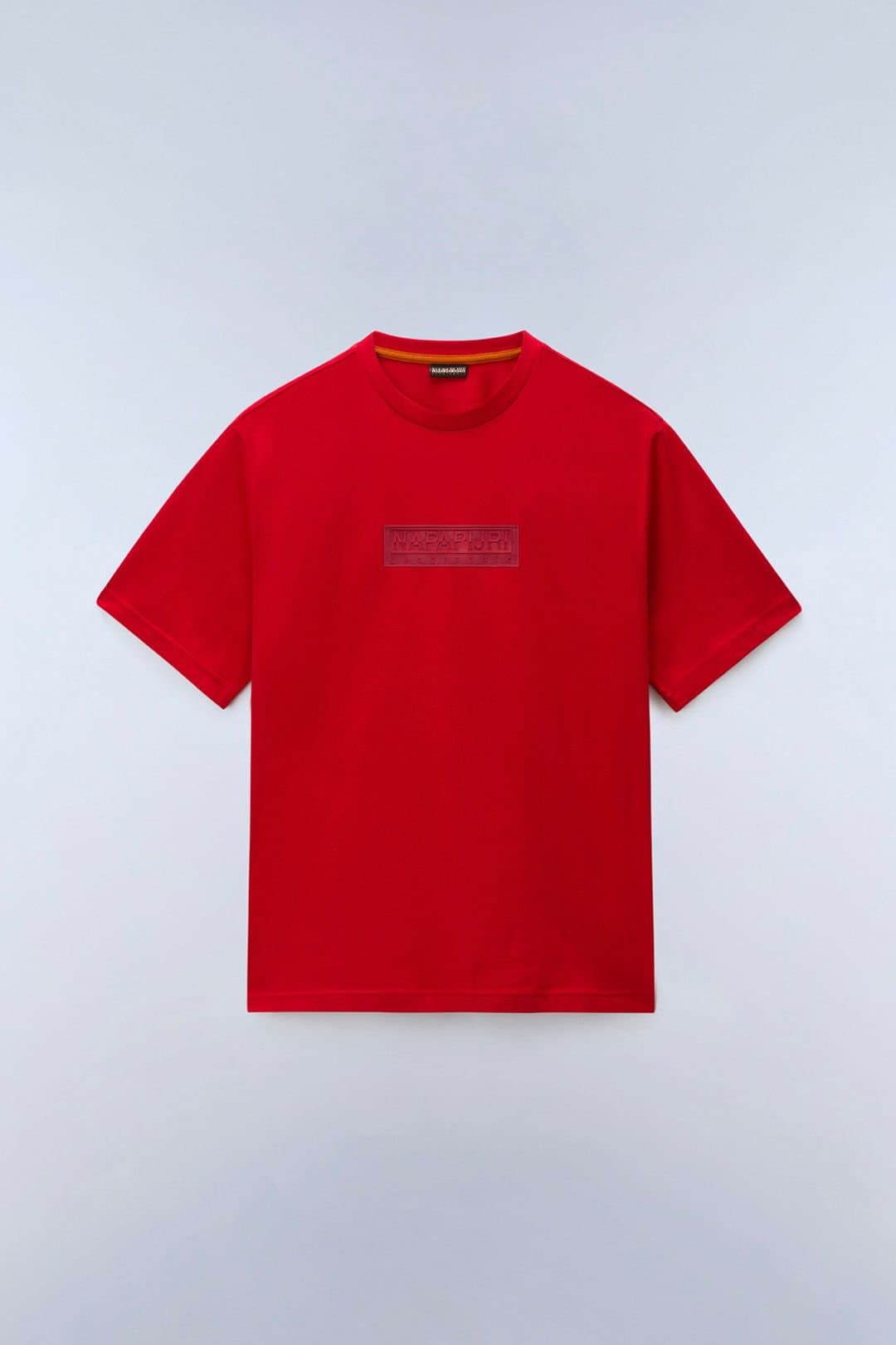 Napapijri Napapijri Men's Box Logo T-Shirt Red