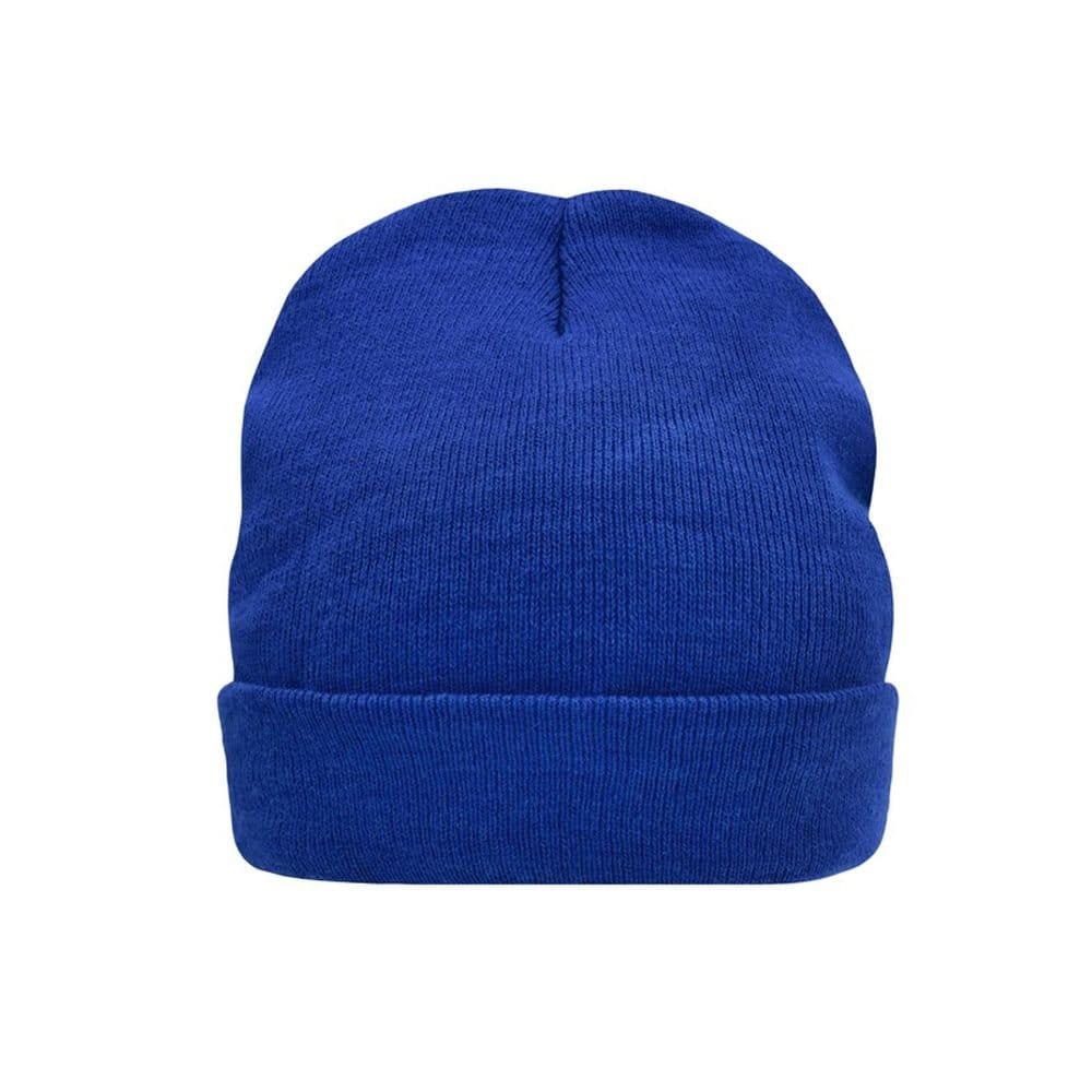Myrtle Beach Myrtle Beach Men's Thinsulate Knitted Beanie in Blue - 1