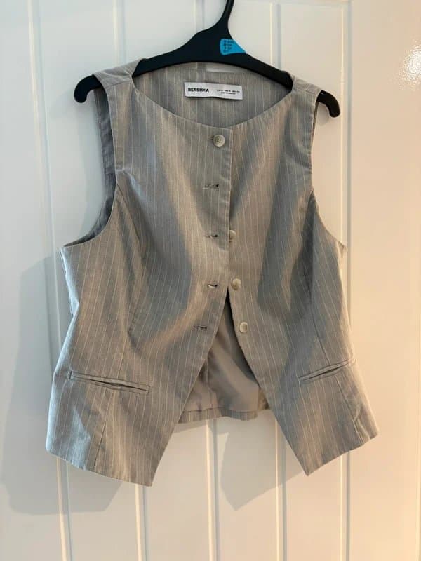 Bershka Bershka Grey Waistcoat Top