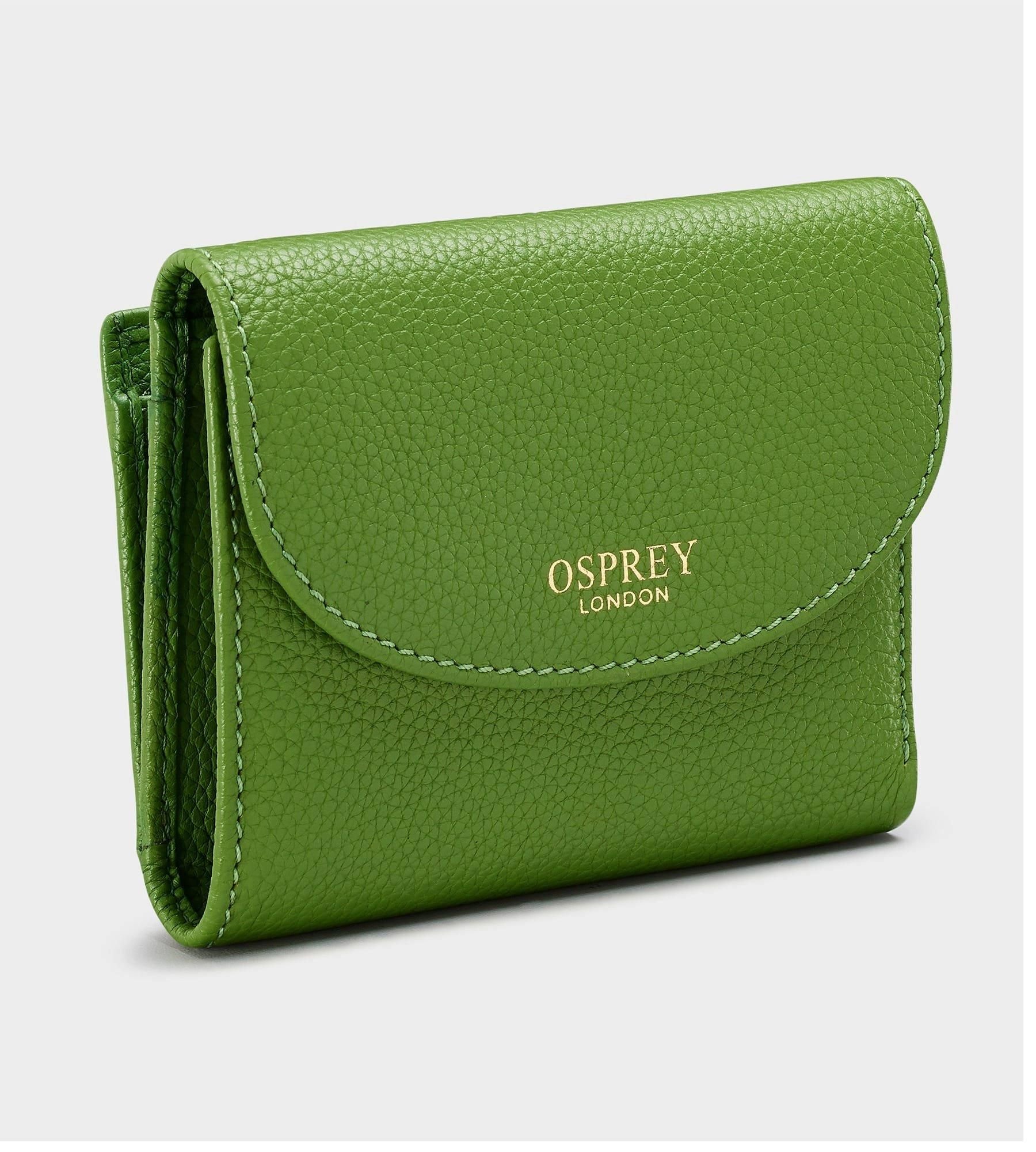OSPREY LONDON OSPREY LONDON Women's The Tilly Leather Purse Gift Set in Green - 3