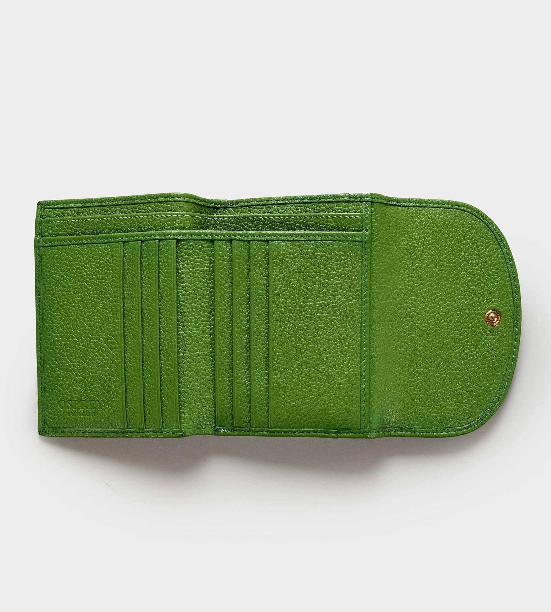 OSPREY LONDON OSPREY LONDON Women's The Tilly Leather Purse Gift Set in Green - 4