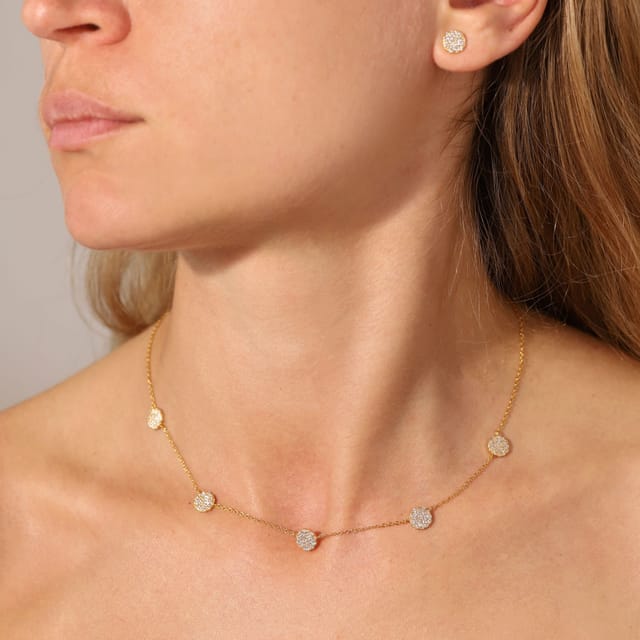 Gold Trip Gold Trip Women's Aurora Charm Necklace in Gold - 2