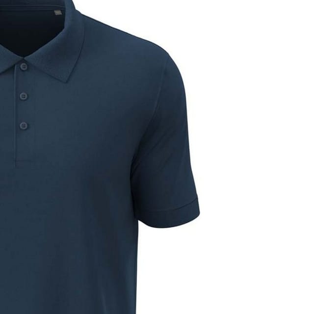 Stedman Stars Stedman Stars Men's Harper Cotton Polo in Navy - 2