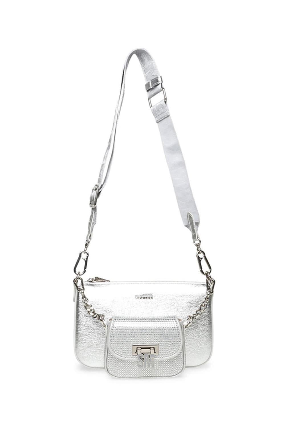 Steve Madden Steve Madden Silver 'Naim Bag' Handbag