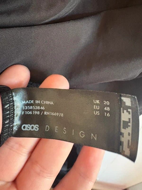 ASOS Design Black bodysuit