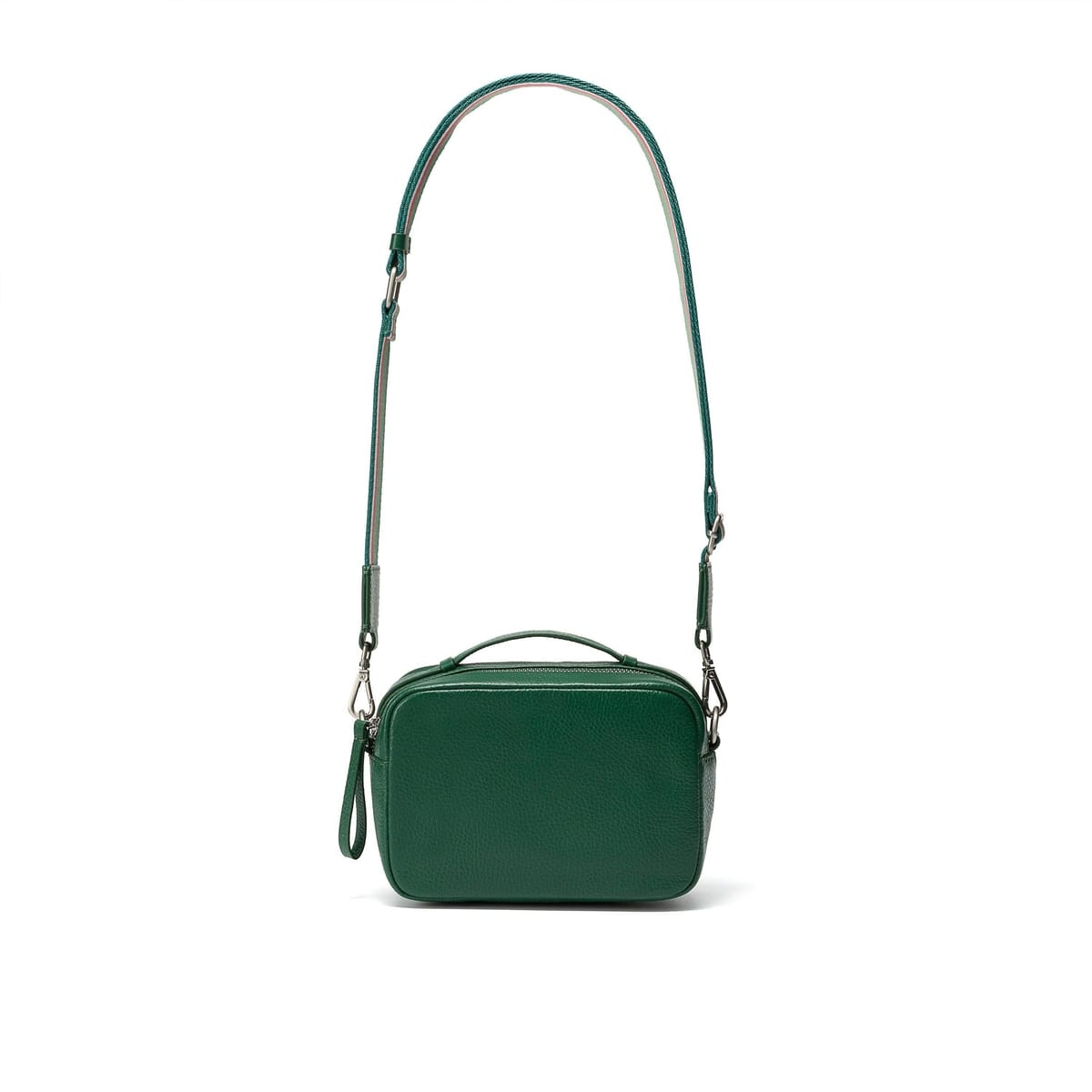Clarks Clarks Women's Camera Cross Green Leather Shoulder Bags, Cross Body Bag - 1
