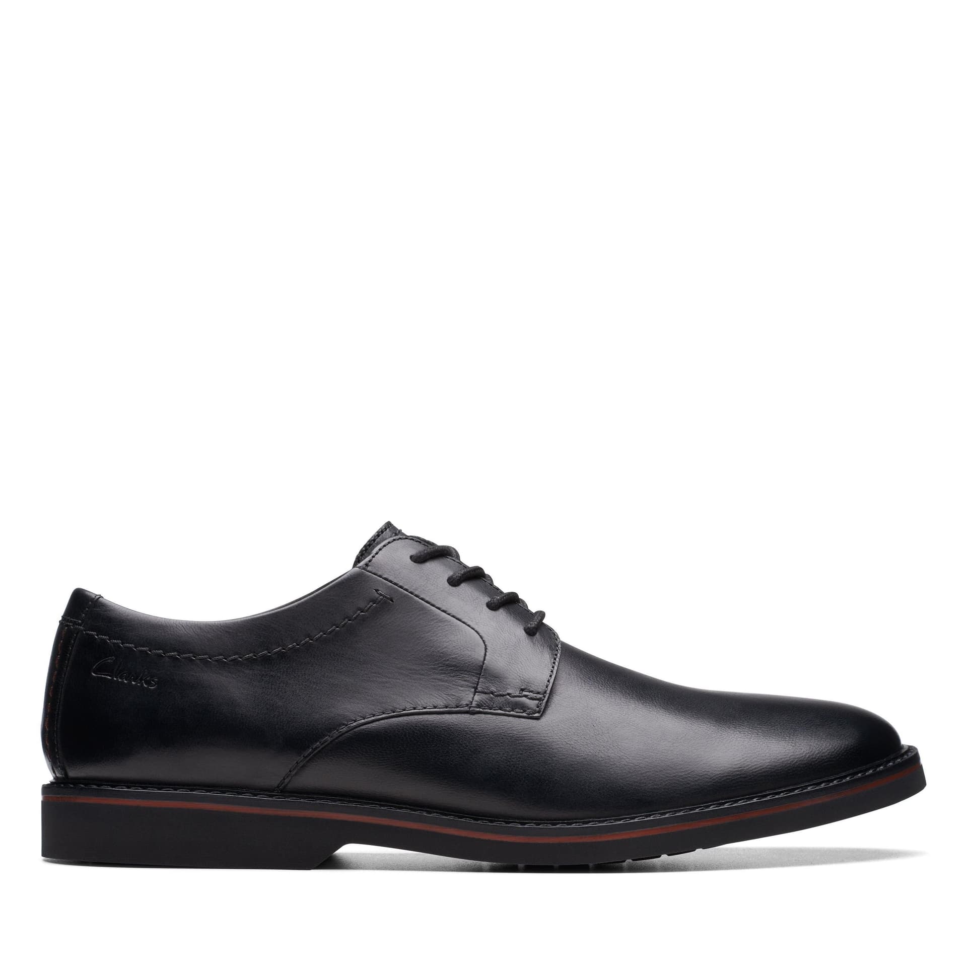 Clarks Clarks Men's Atticus LT Lace Black Derby Shoes, Lace Up