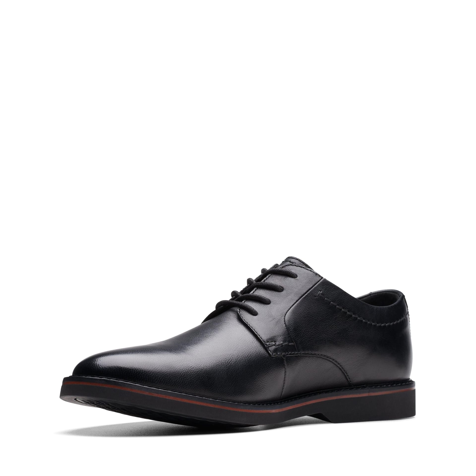 Clarks Clarks Men's Atticus LT Lace Black Derby Shoes, Lace Up - 4