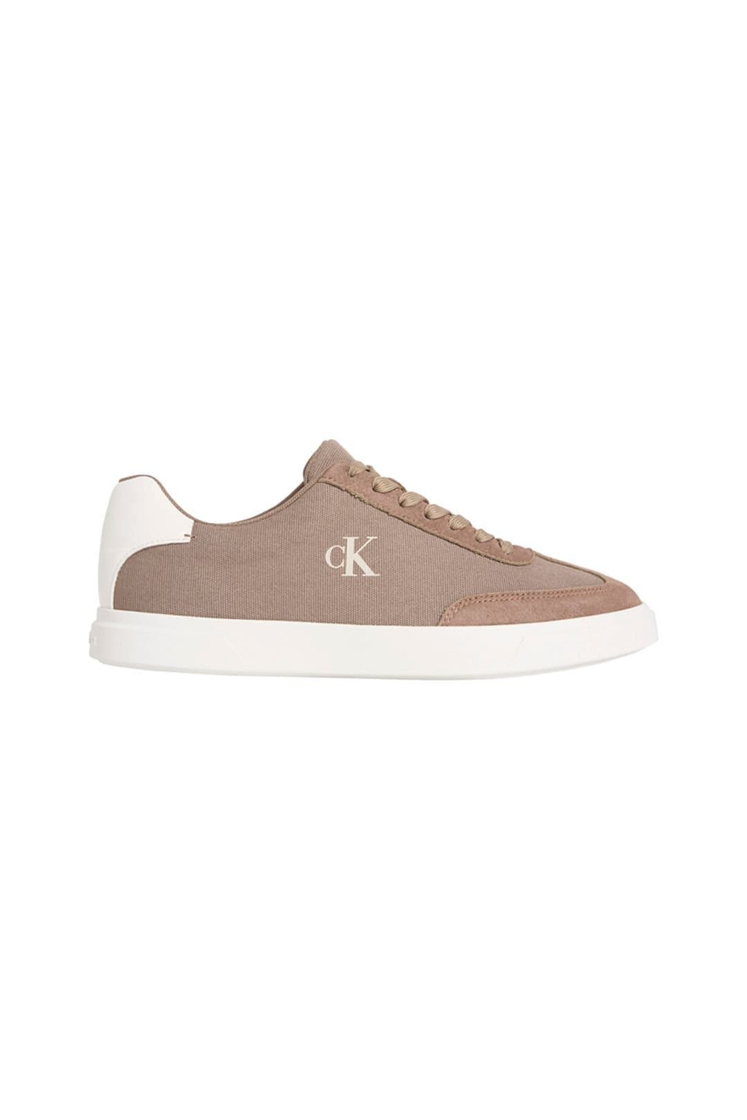 Calvin Klein Calvin Klein Men's Low Prof Cupsole Cv Desert Taupe/Bright White in Taupe