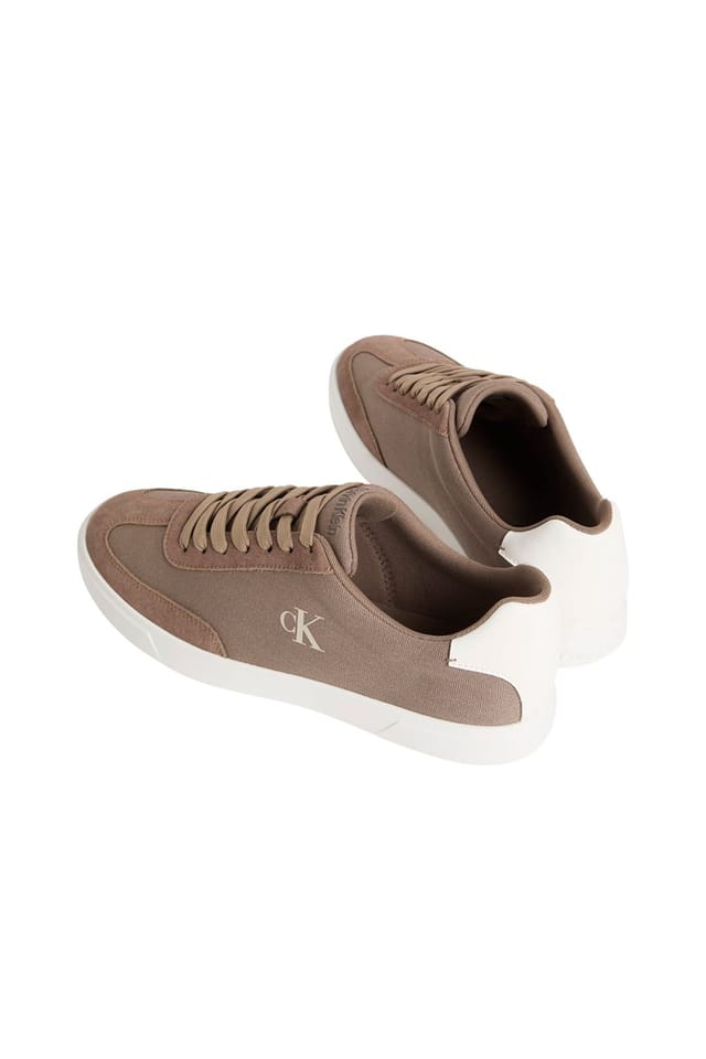 Calvin Klein Calvin Klein Men's Low Prof Cupsole Cv Desert Taupe/Bright White in Taupe - 2
