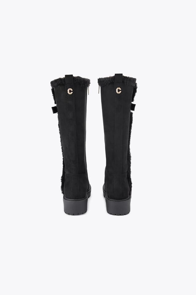 Carvela Carvela Women's 'Cosy Long Boot' Fabric Boots in Black - 3