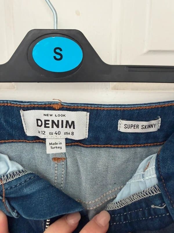 New Look Womens size 12 skinny jeans from new look
