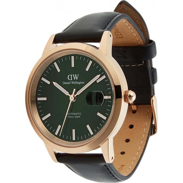 Daniel Wellington Daniel Wellington Men's DW00100757 Iconic 40mm Automatic Watch in Black - 2