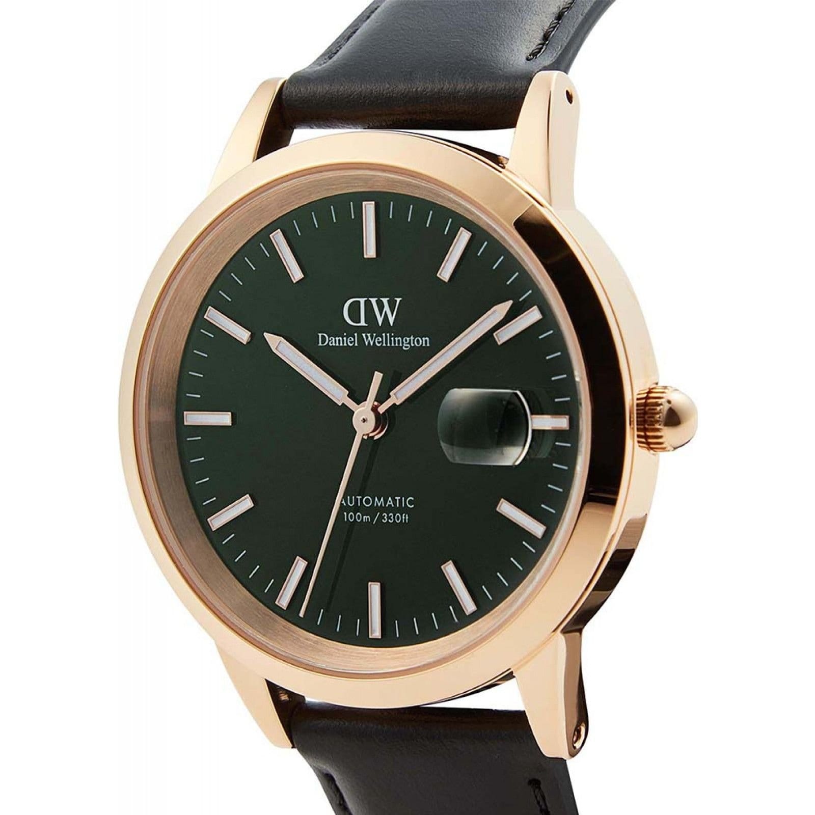Daniel Wellington Daniel Wellington Men's DW00100757 Iconic 40mm Automatic Watch in Black - 4