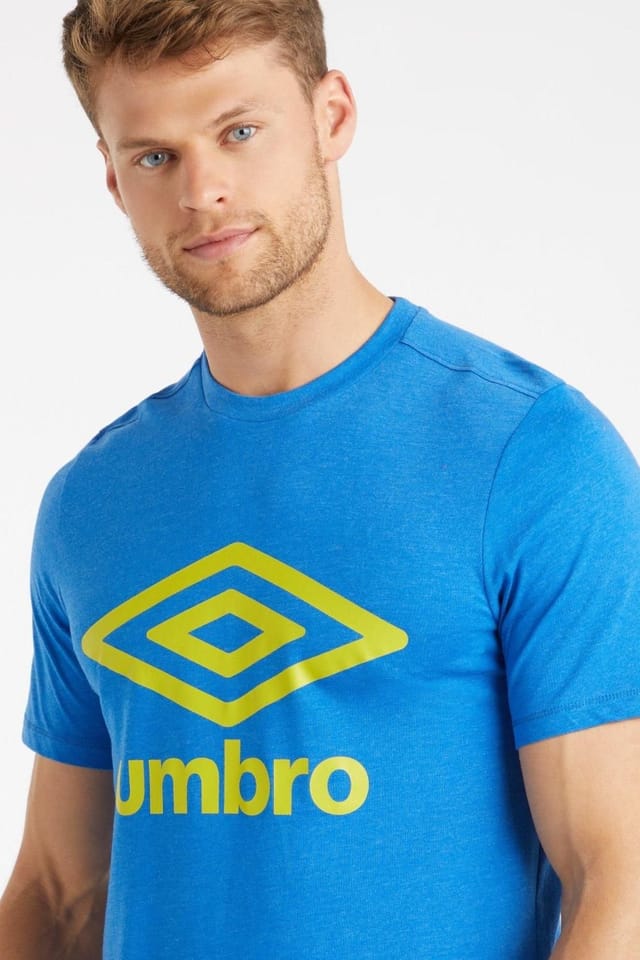 Umbro Umbro Men's Large Logo Blue T-Shirt - 3