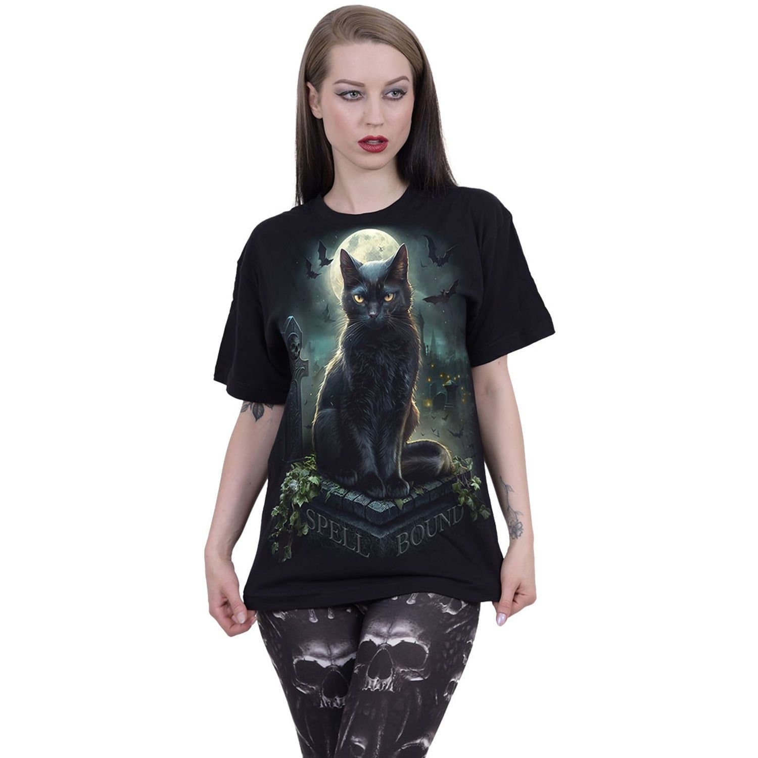 Spiral Direct Spiral Direct Men's Spell Bound T-Shirt in Black