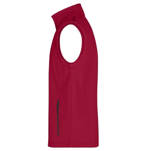 James and Nicholson James and Nicholson Men's Promo Gilet in Red - 3