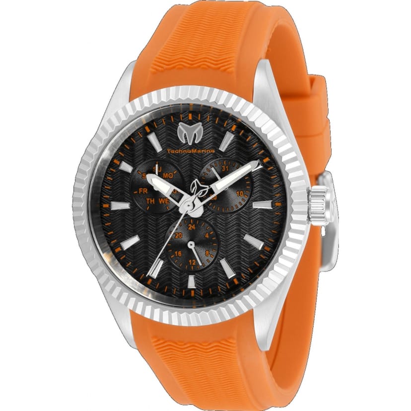 TechnoMarine TechnoMarine Men's TM-719023 Sea 42mm Quartz Watch in Orange - 1