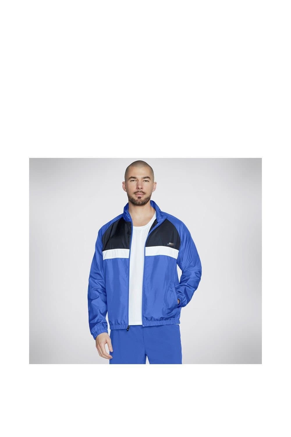 Skechers Skechers Men's Speed Elite Track Jacket in Blue