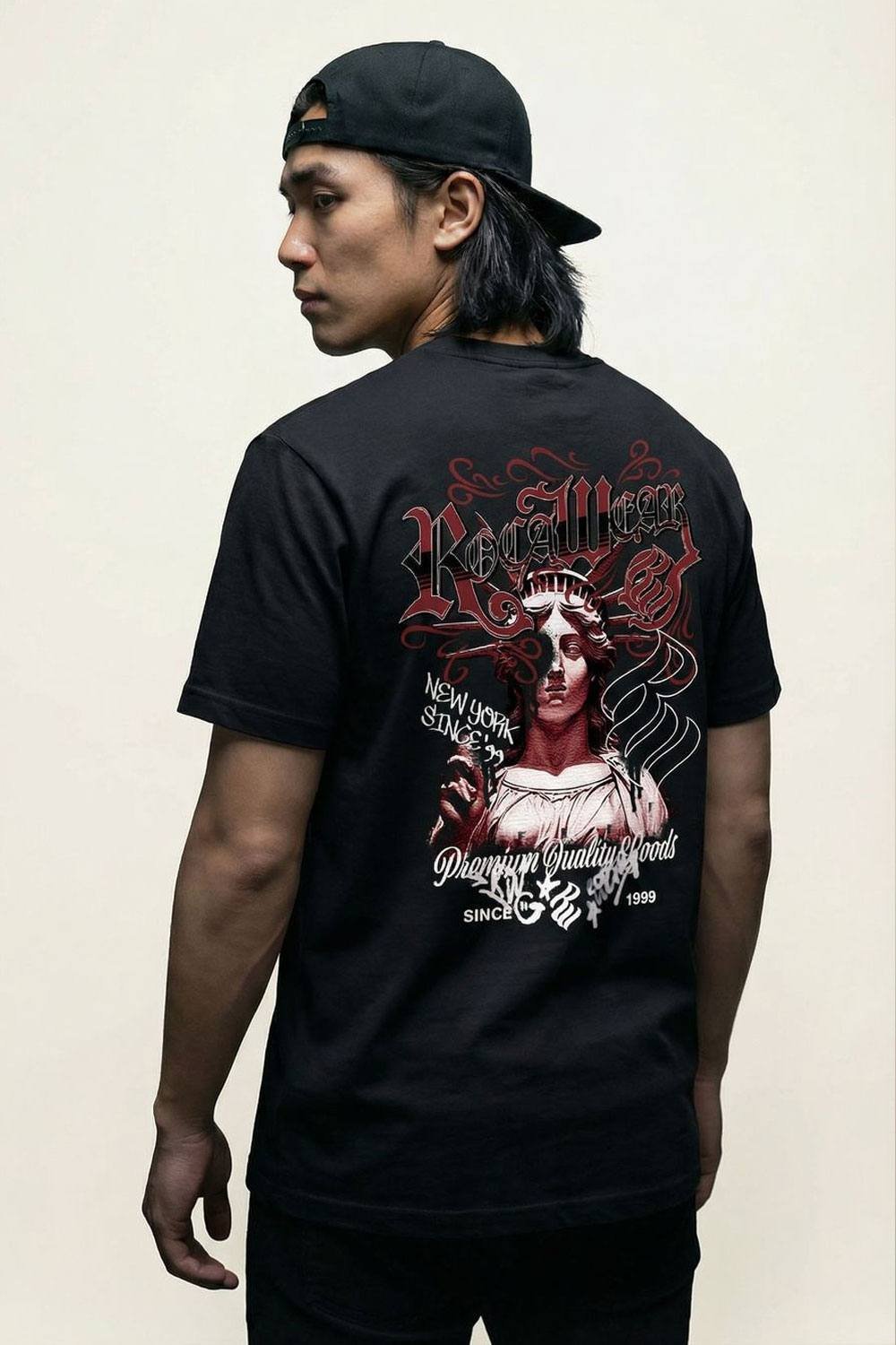 RocaWear Rocawear Men's Liberty T-Shirt in Black - 2