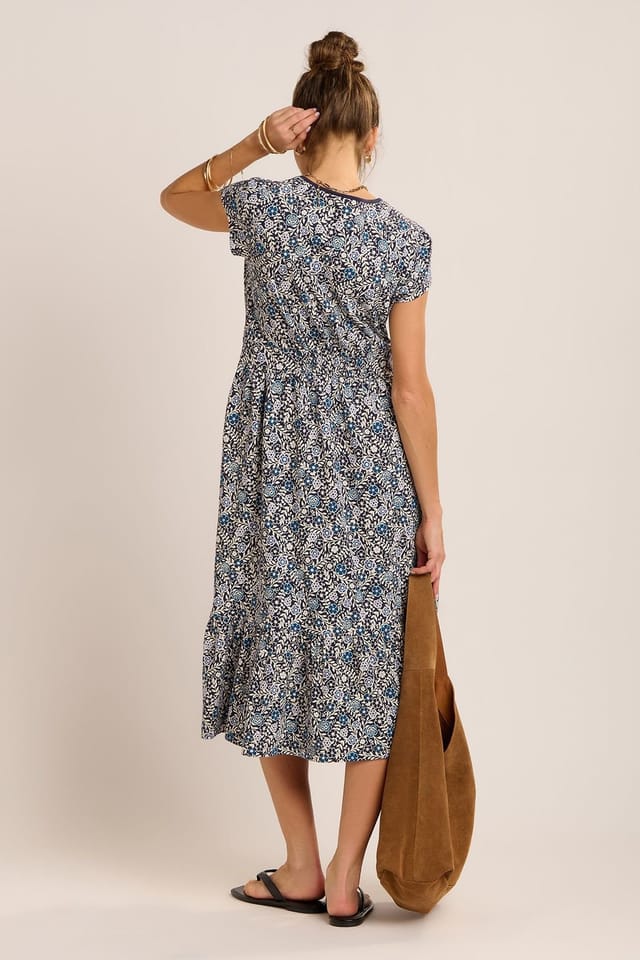 Brakeburn Brakeburn Women's LUCIA DRESS in Navy - 2