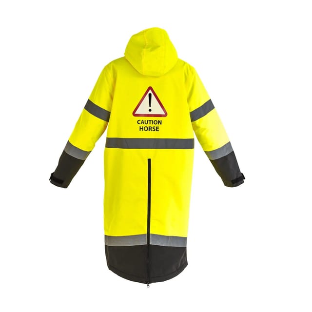 Equi-Flector Equi-Flector Men's All Weather Raincoat in Yellow - 2