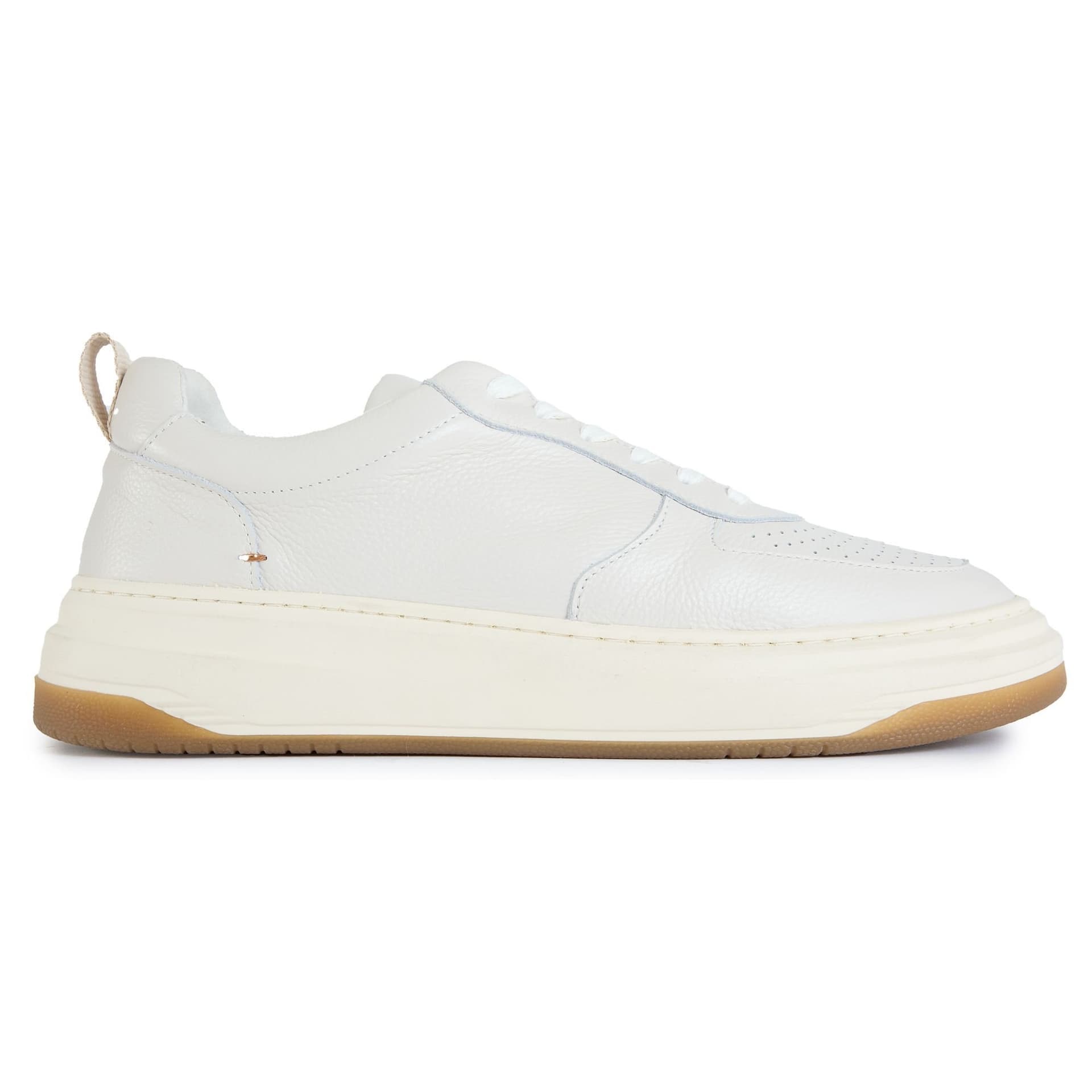 WALK LONDON Walk London Men's Santa Monica Trainers in White