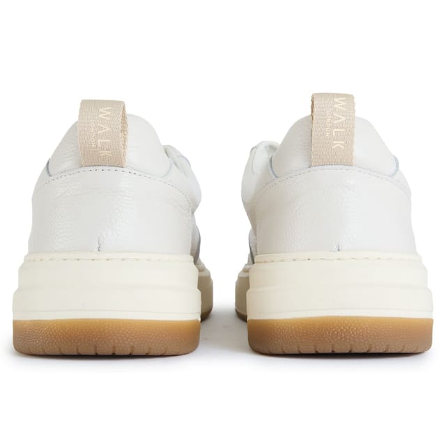 WALK LONDON Walk London Men's Santa Monica Trainers in White - 3