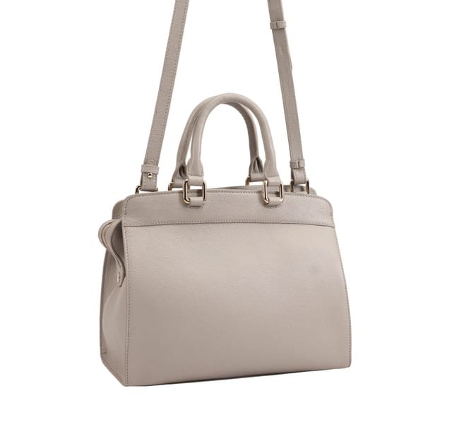 Paul Costelloe Paul Costelloe Women's Myanmar Leather Day Bag in Dark Green - 3