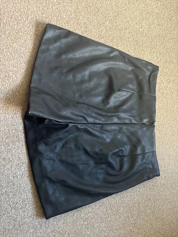 New Look Faux leather skort