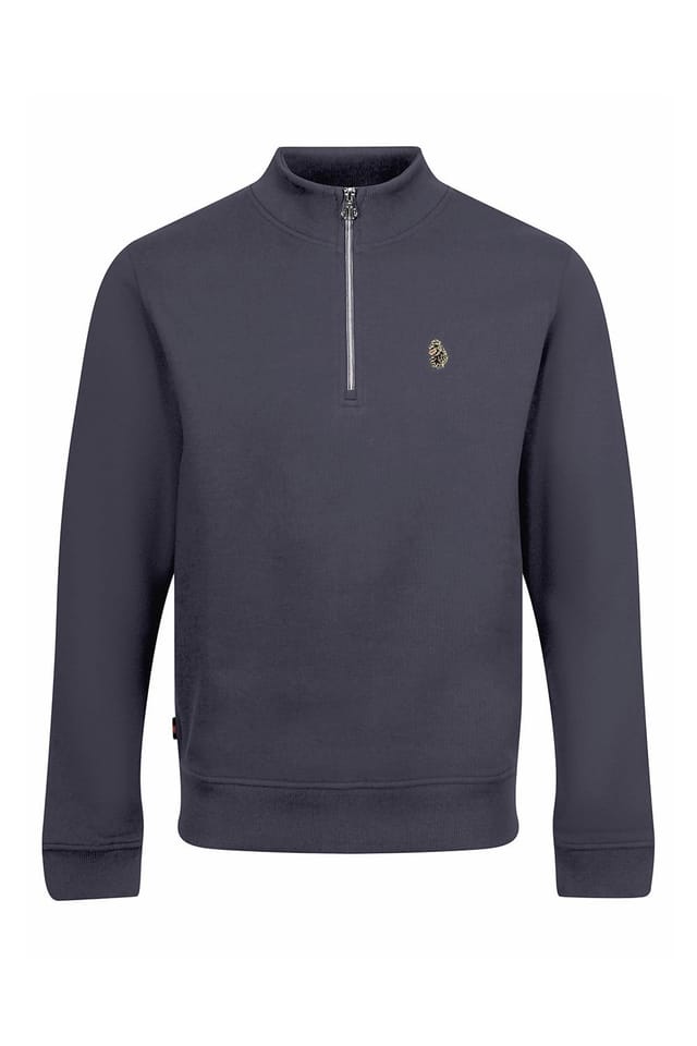 Luke 1977 Luke 1977 Men's Sydney 1000 1/4 Zip Sweater in Charcoal - 3