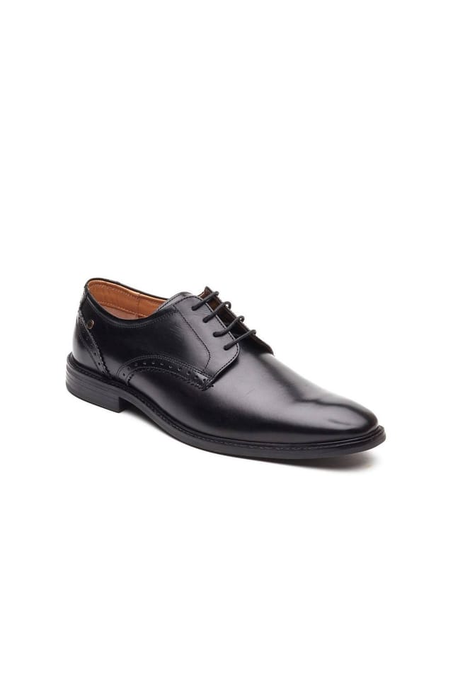 Base London Base London Men's Eton Lace Up Shoe in Black - 2