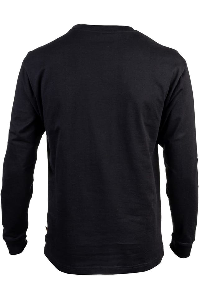Caterpillar Caterpillar Men's Trademark Banner Long Sleeve T-Shirt in Black - 3