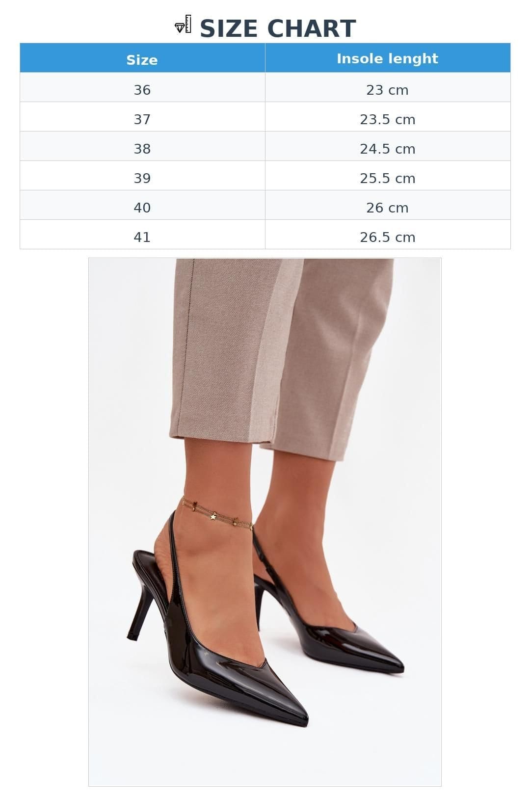 Love Lace Love Lace Women's Elegant Pointed Toe High Heel Pumps with Slim Stiletto Design in Black - 4