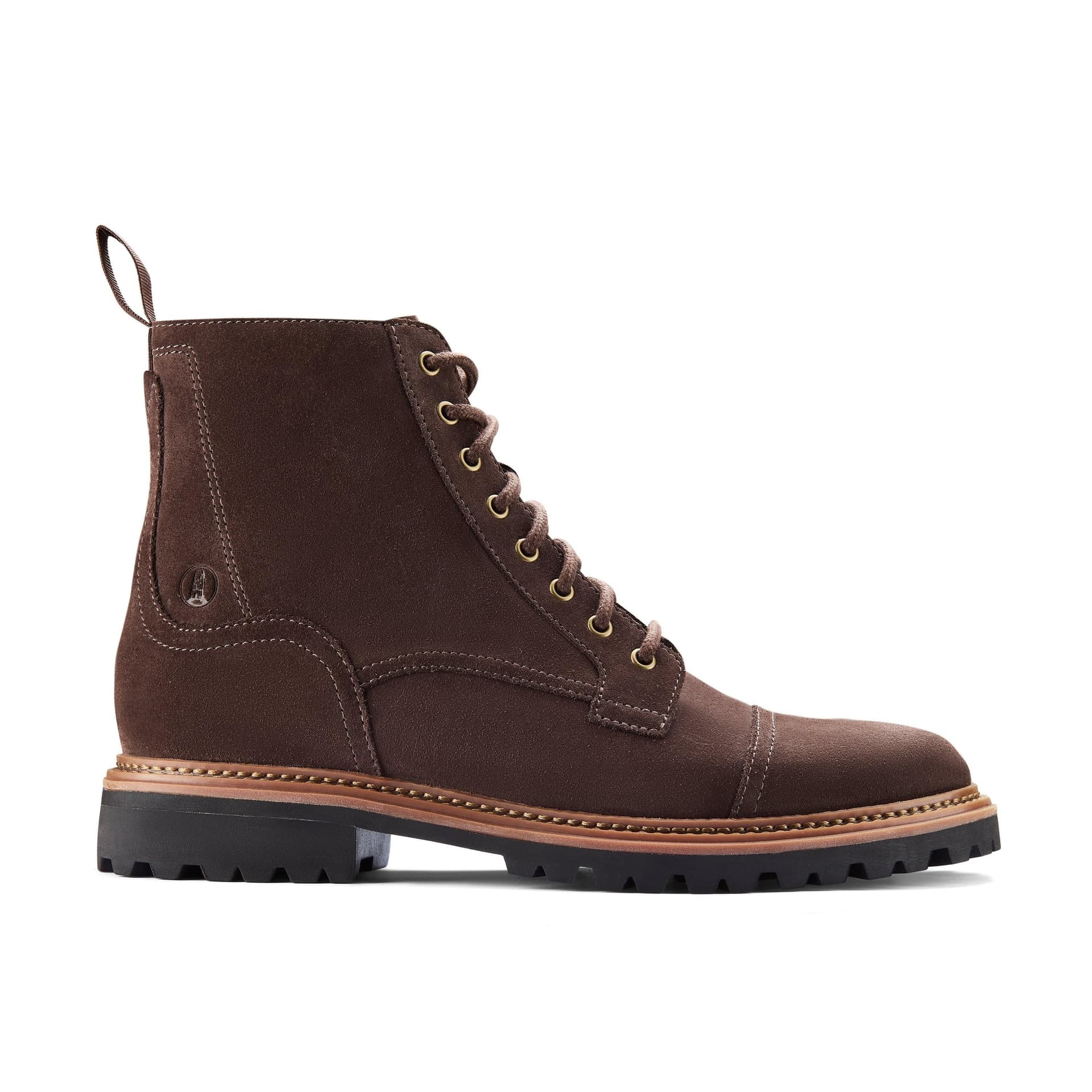 Clarks Clarks Men's Clarkridge Hi Dark Brown Suede Ankle Boots, Lace Up