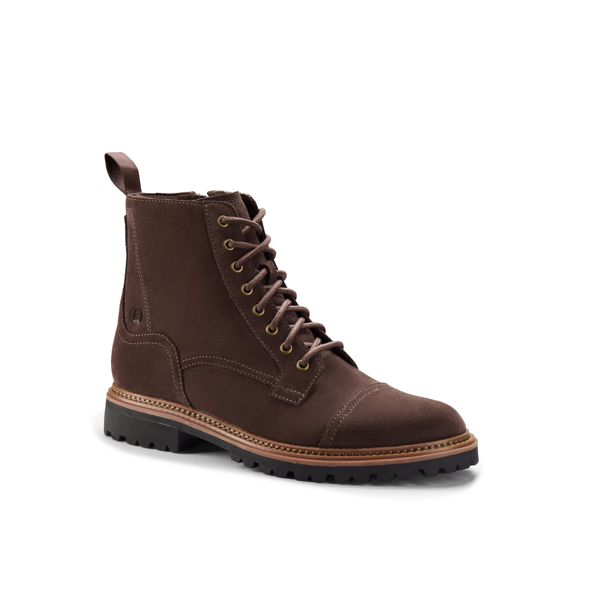Clarks Clarks Men's Clarkridge Hi Dark Brown Suede Ankle Boots, Lace Up - 4
