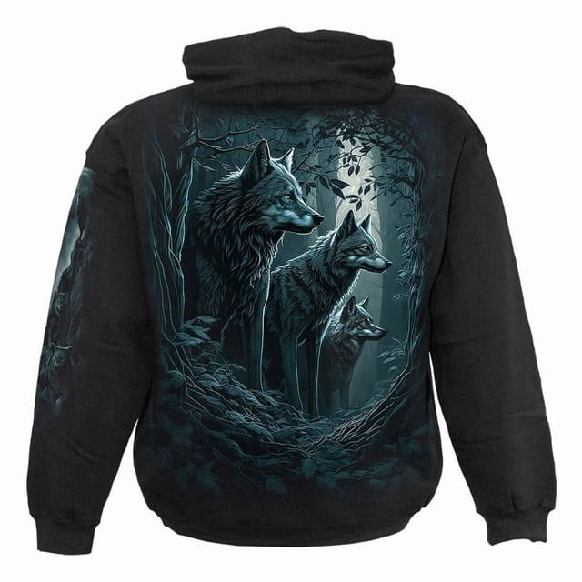 Spiral Spiral Men's FOREST GUARDIANS - Hoody Black - 3