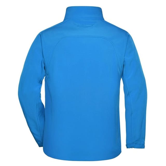 James and Nicholson James and Nicholson Men's Soft Shell Jacket in Aqua - 2