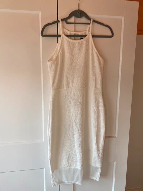 New Look White bodycon dress