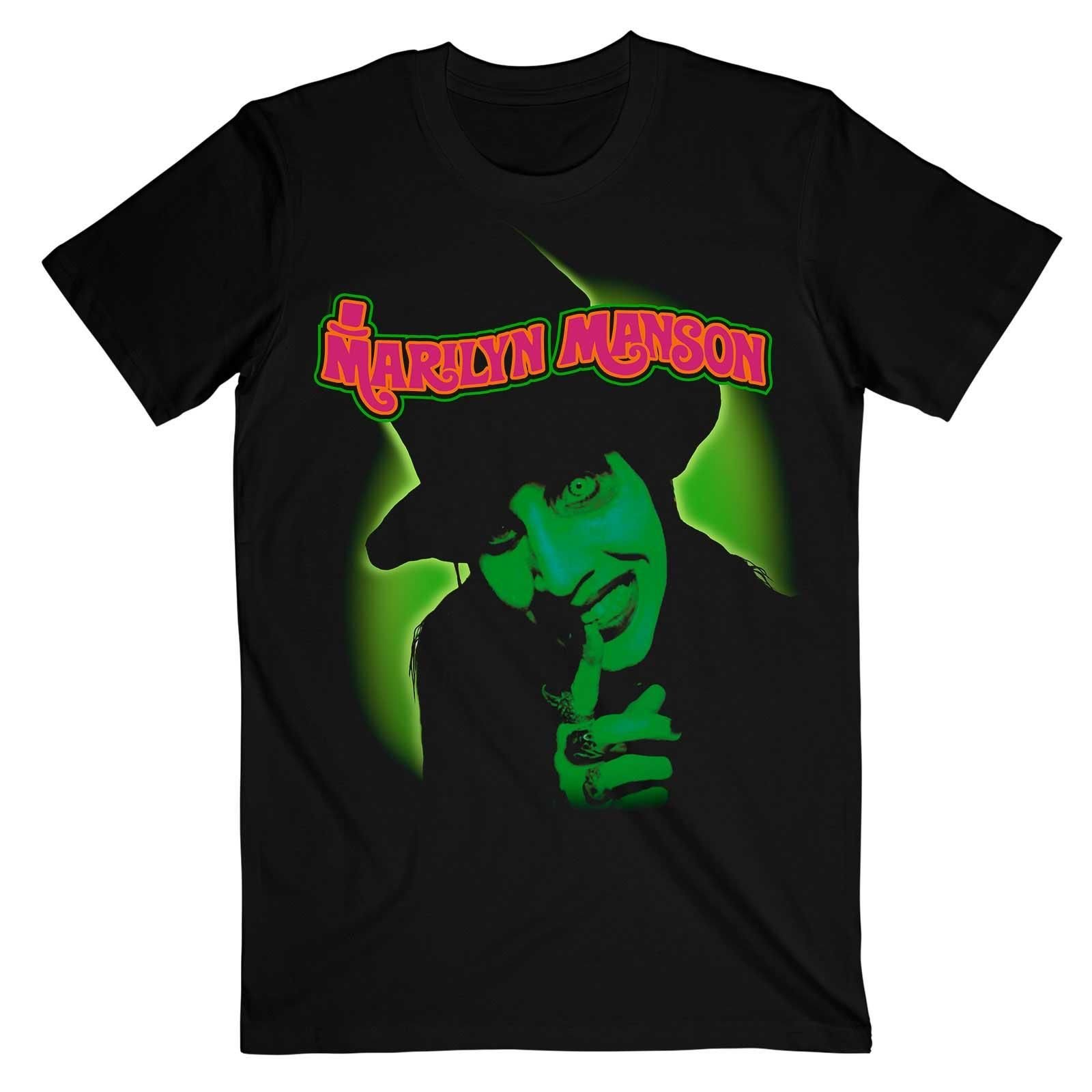 Marilyn Manson Marilyn Manson Men's Smells Like Children T-Shirt in Black - 2