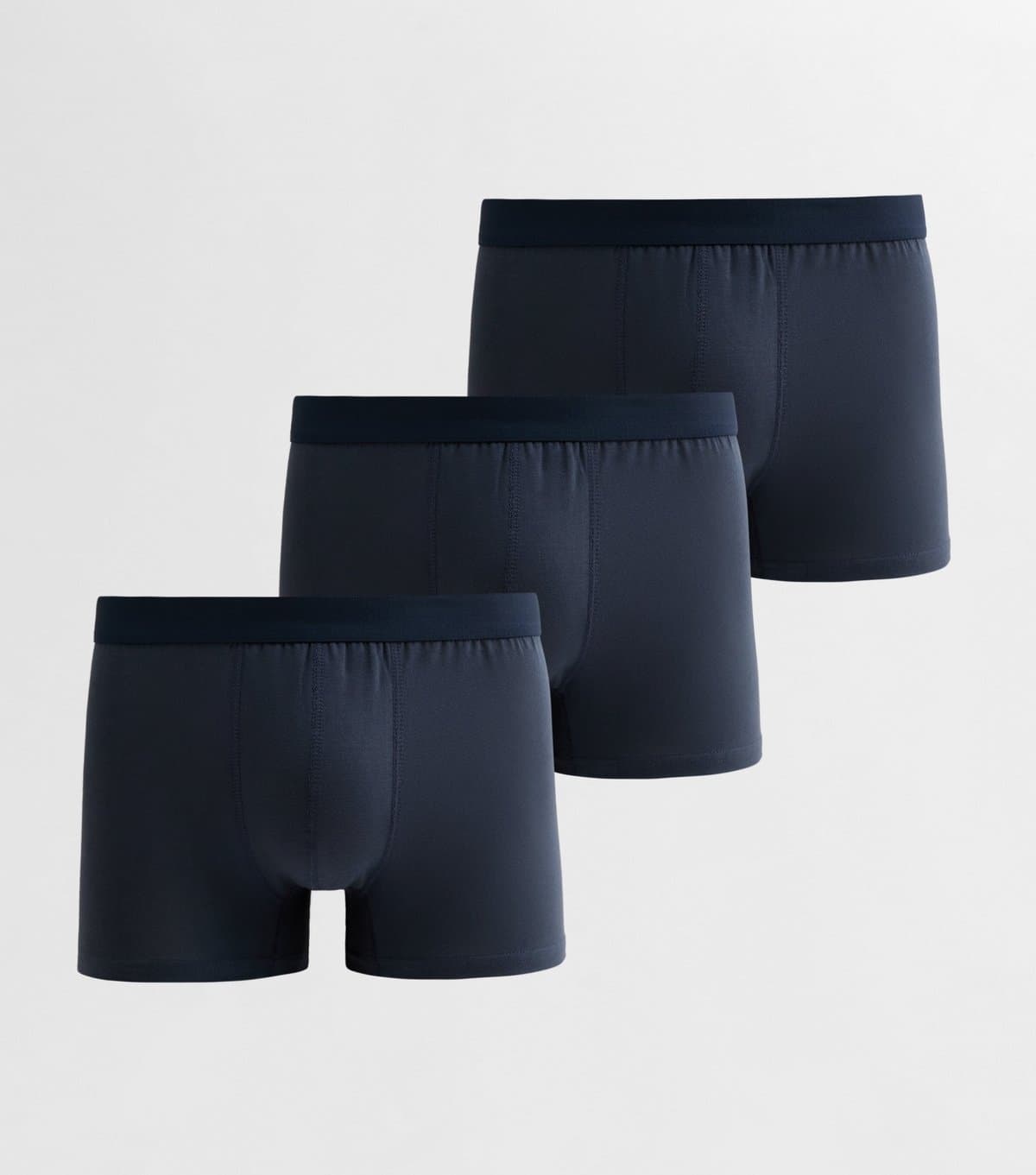 New Look Men's Pack of 3 Navy Jersey Boxers New Look