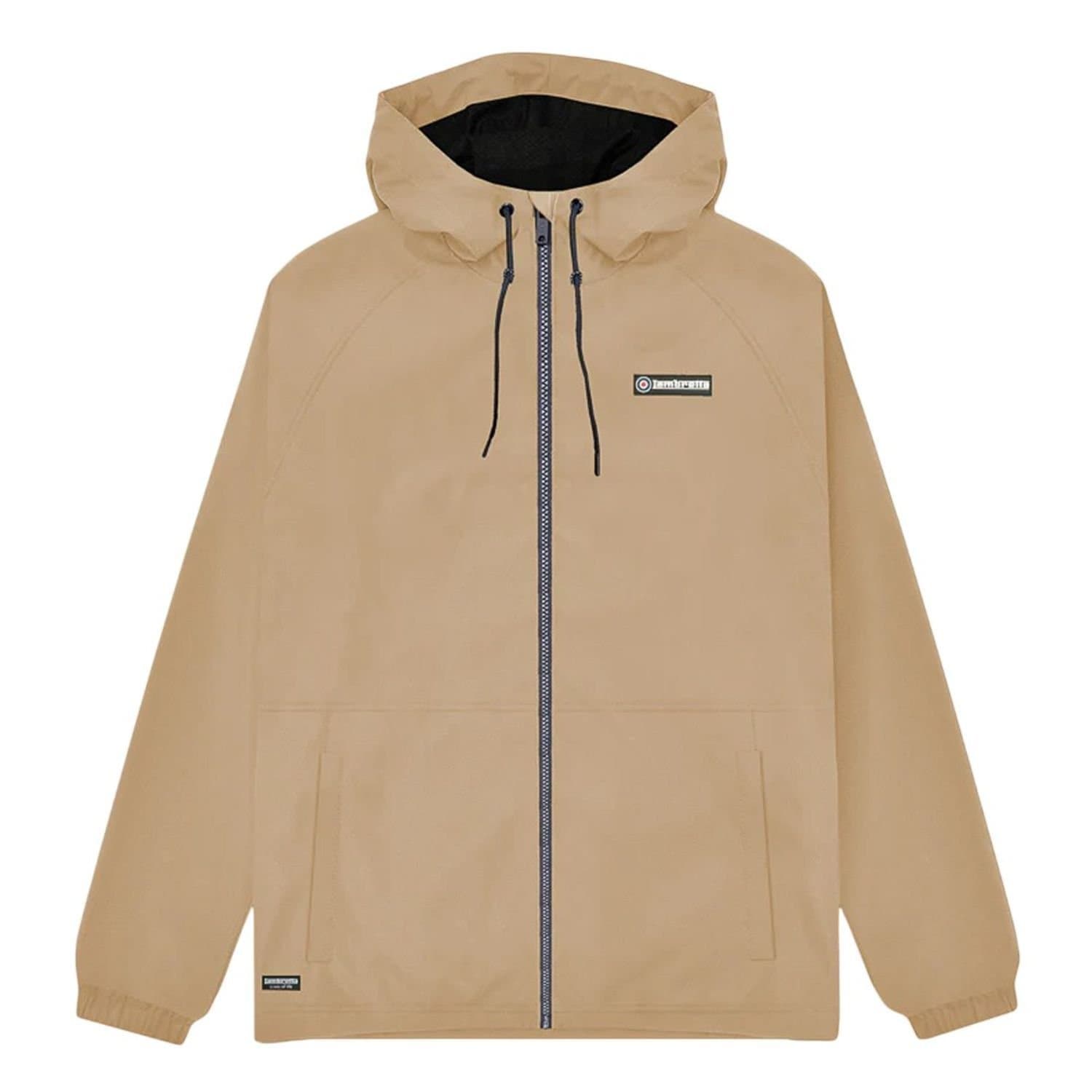 Lambretta Lambretta Men's Ripstop Hooded Jacket in Stone