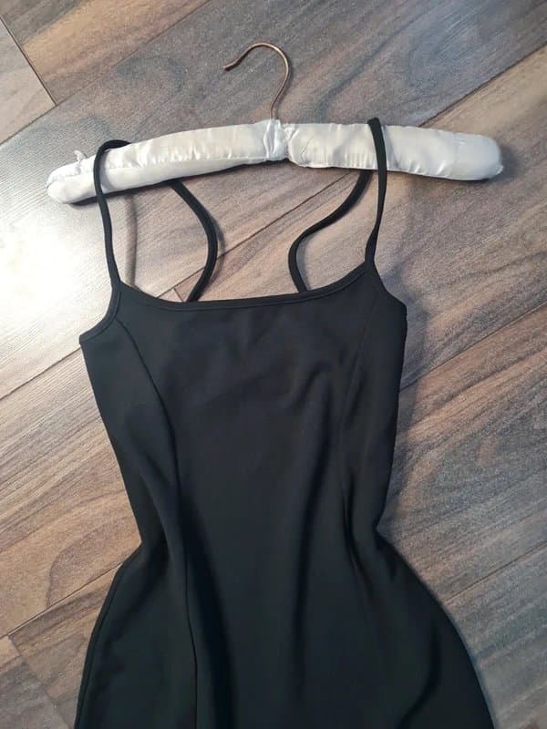 ASOS Asos black cami mini dress xs new