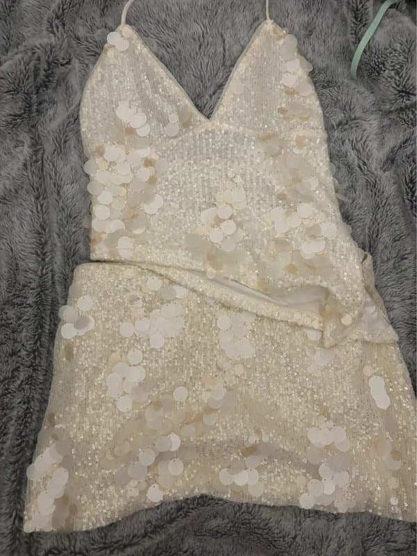 Bershka Bershka sequin coord skirt and top