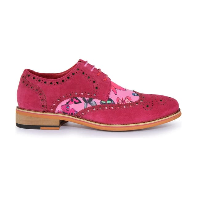 JUSTINREESS ENGLAND JUSTINREESS ENGLAND Men's 'Julio' Suede Leather Shoes in Pink - 2