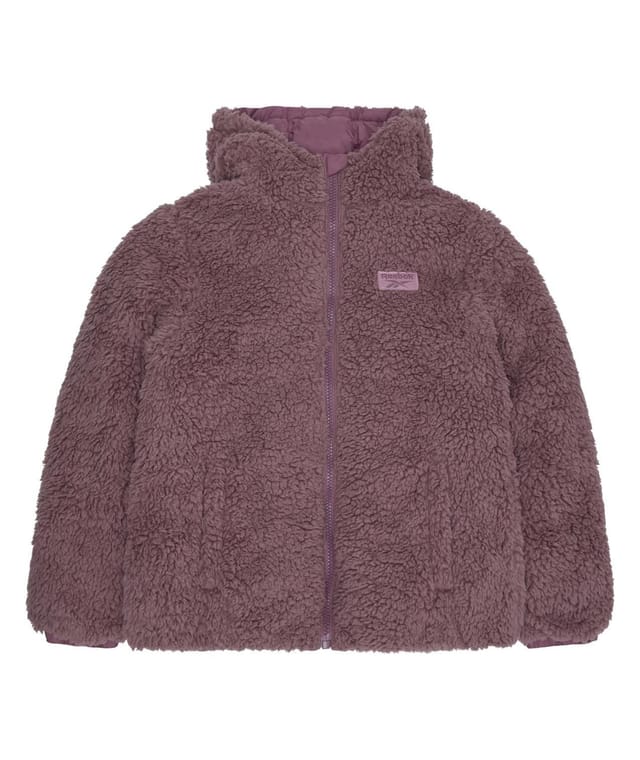 Reebok Reebok Women's Reversible Puffer Sherpa in Dusty Pink - 2