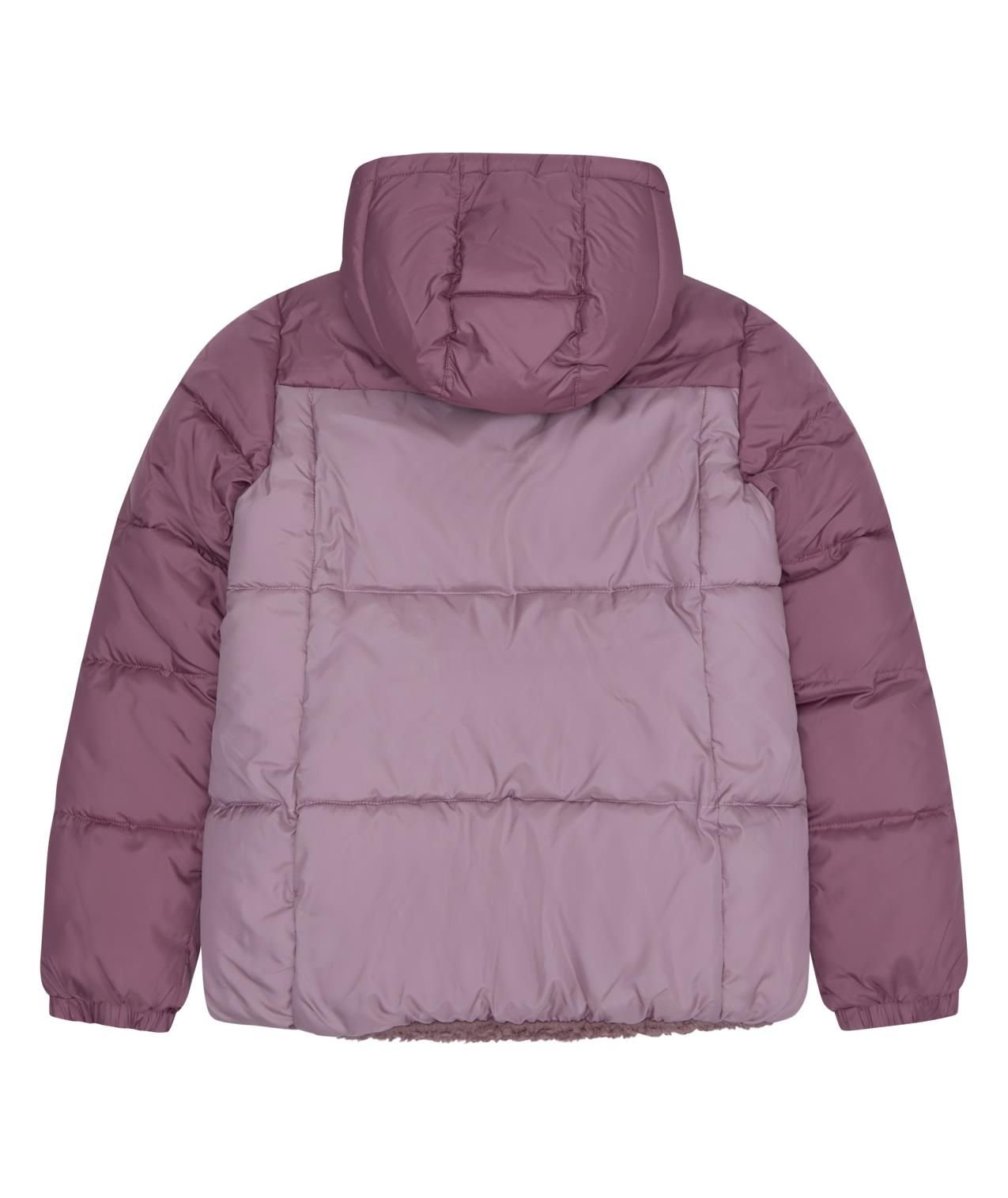Reebok Reebok Women's Reversible Puffer Sherpa in Dusty Pink - 3